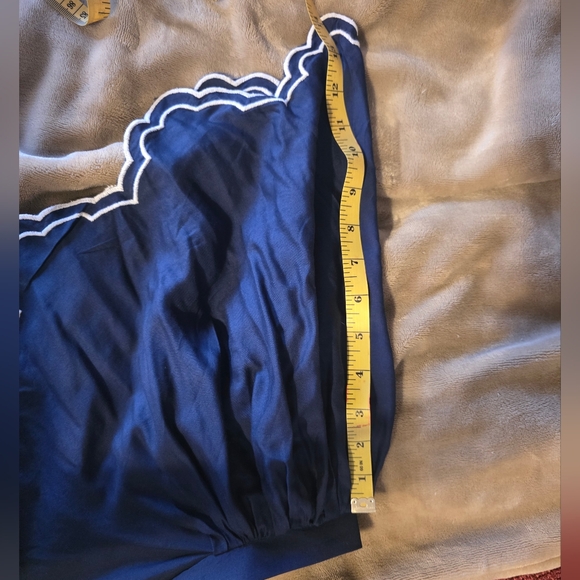 NEW AND NEVER WORN - JessaKae Helen Dress - Size 1XL - Navy Midi Dress - Picture 8 of 9